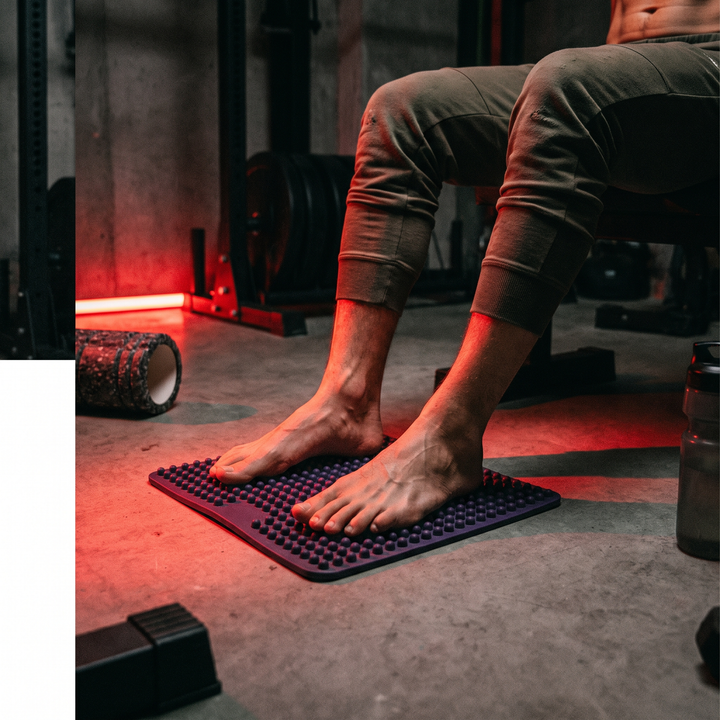 Acupuncture Board Foot Massage Mat Acupressure Reflexology Board Non-Toxic Foot Peg Massage Board for Recovery Mobility Relief Home Gym Use