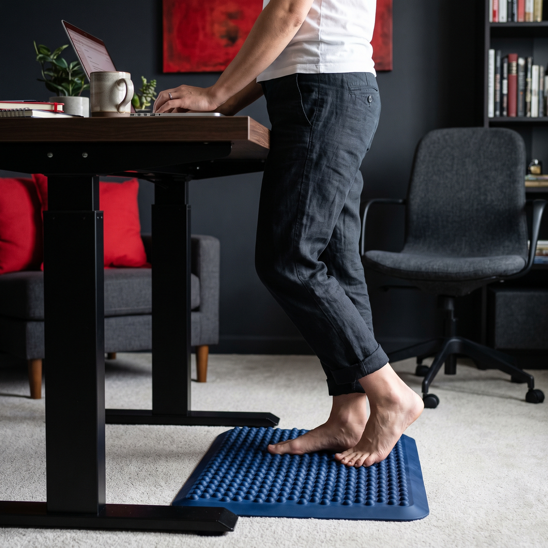 Acupuncture Board Foot Massage Mat Acupressure Reflexology Board Non-Toxic Foot Peg Massage Board for Recovery Mobility Relief Home Gym Use