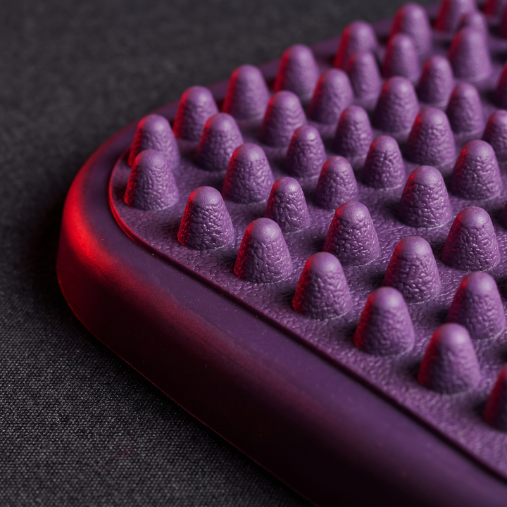 Acupuncture Board Foot Massage Mat Acupressure Reflexology Board Non-Toxic Foot Peg Massage Board for Recovery Mobility Relief Home Gym Use