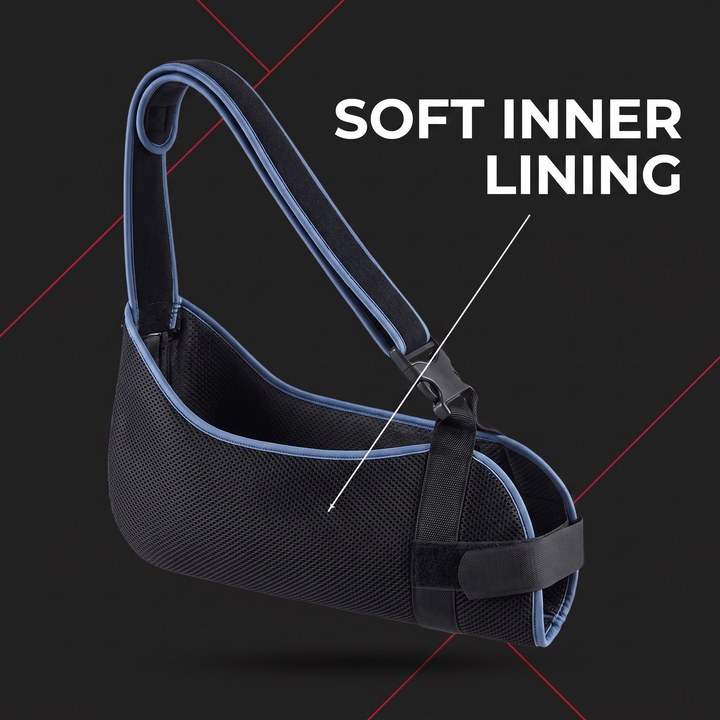 Adjustable Arm Support Sling Forearm Fixation Strap Breathable Shoulder Immobiliser for Kids Adults Comfort Daily Wear Recovery