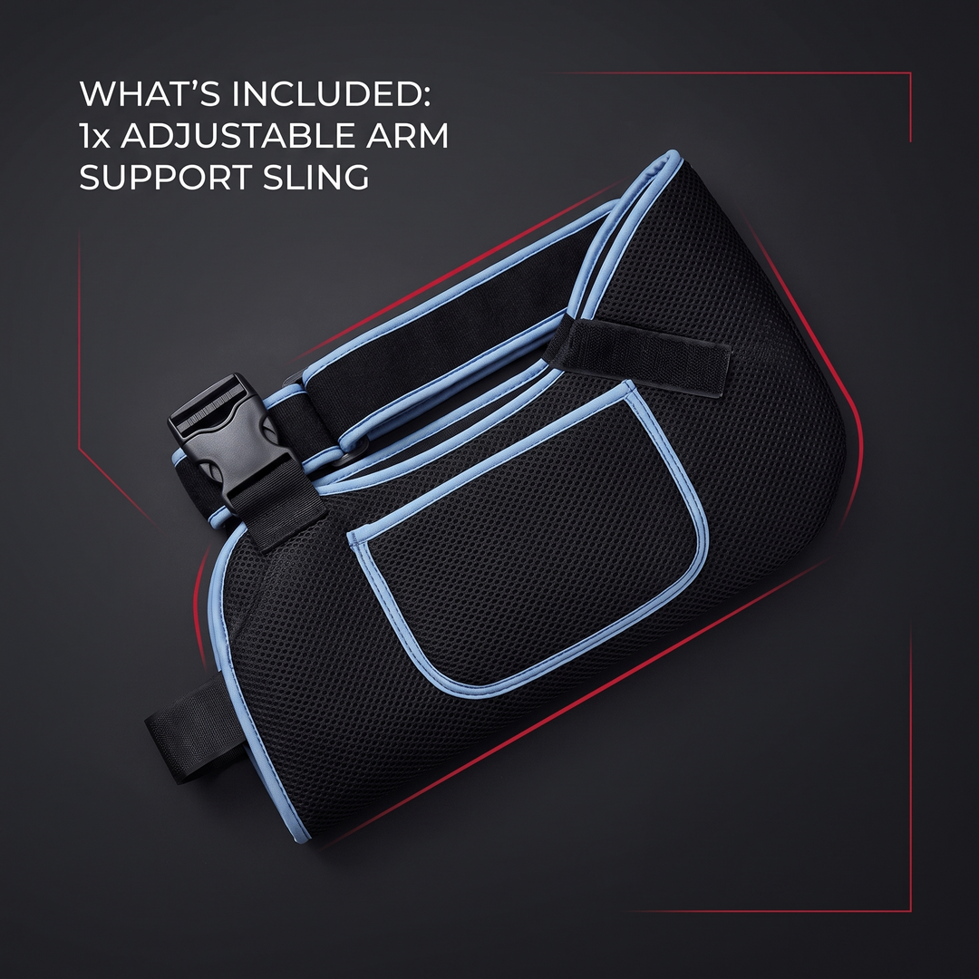 Adjustable Arm Support Sling Forearm Fixation Strap Breathable Shoulder Immobiliser for Kids Adults Comfort Daily Wear Recovery