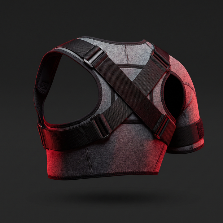 Adjustable Compression Shoulder Brace AC Joint Rotator Cuff Support Sleeve Shoulder Strap Brace for Gym Fitness Recovery Rehabilitation