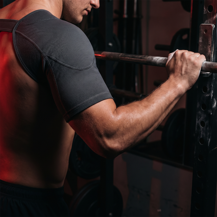 Adjustable Compression Shoulder Brace AC Joint Rotator Cuff Support Sleeve Shoulder Strap Brace for Gym Fitness Recovery Rehabilitation