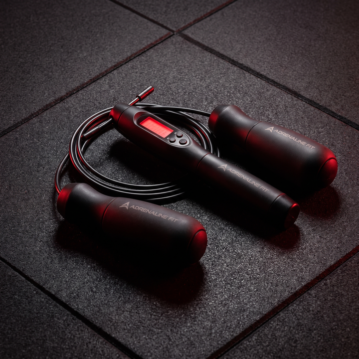 Adjustable Digital Counting Skipping Rope Set Cordless Wireless Jump Rope with Counter Indoor Outdoor Cardio Fitness Training Home Gym Workout