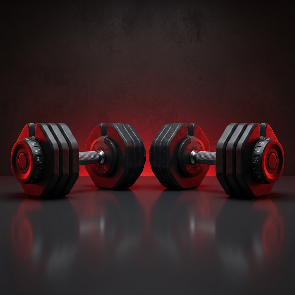 Adjustable Dumbbell Set 40KG Decagonal Quick-Change Weight Dumbbells Home Gym Strength Training Free Weights Fitness Workout Equipment