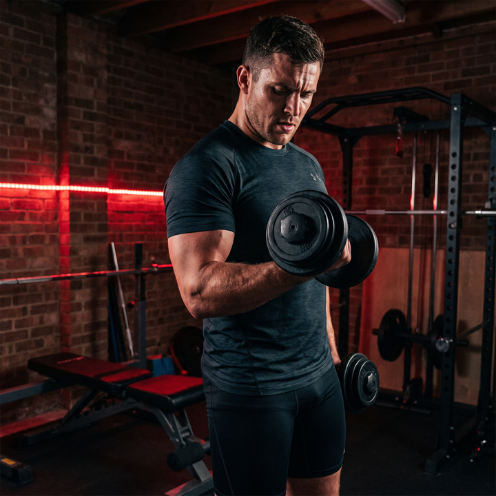 Adjustable Dumbbell Set 40KG Decagonal Quick-Change Weight Dumbbells Home Gym Strength Training Free Weights Fitness Workout Equipment