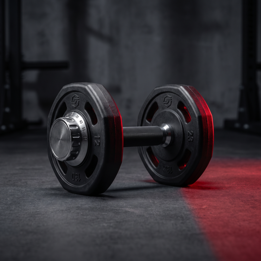 Adjustable Dumbbell Set 40KG Decagonal Quick-Change Weight Dumbbells Home Gym Strength Training Free Weights Fitness Workout Equipment