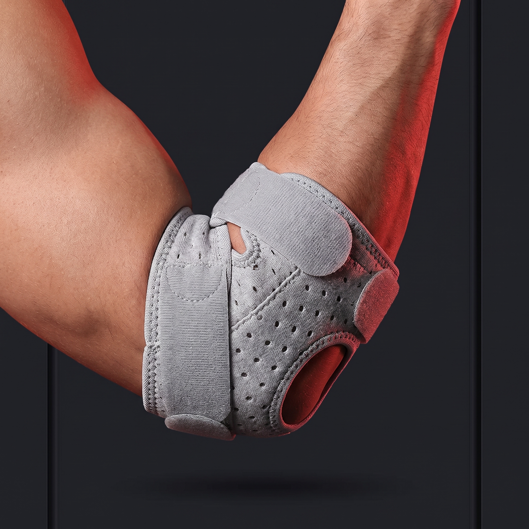 Adjustable Elbow Compression Sleeve Elbow Brace Support for Tennis Golfer Elbow Pain Relief Men Women Gym Fitness Recovery Sleeve