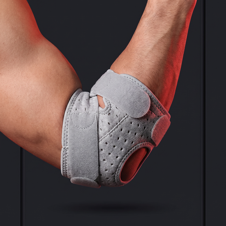 Adjustable Elbow Compression Sleeve Elbow Brace Support for Tennis Golfer Elbow Pain Relief Men Women Gym Fitness Recovery Sleeve
