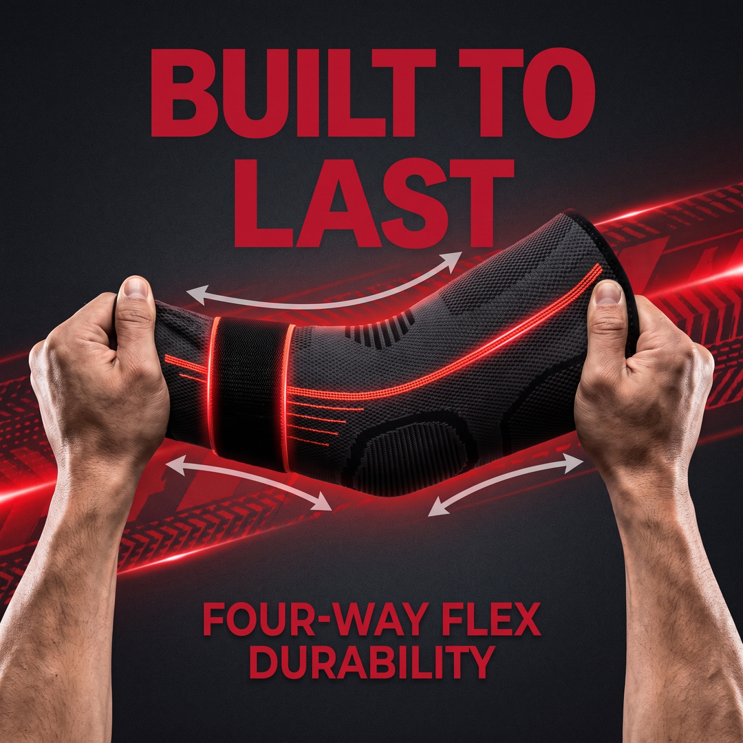 Adjustable Elbow Compression Sleeve Support Brace Arm Warmer Arthritis Bandage Pad Guard Unisex Stretch Fit for Gym Fitness Recovery Training