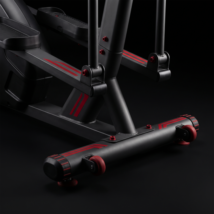 Adjustable Elliptical Training Machine Home Gym Magnetic Drive Quiet Elliptical Cross Trainer Compact Cardio Workout Machine for Home Fitness Strength Recovery