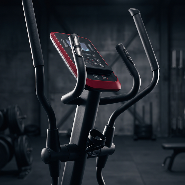 Adjustable Elliptical Training Machine Home Gym Magnetic Drive Quiet Elliptical Cross Trainer Compact Cardio Workout Machine for Home Fitness Strength Recovery