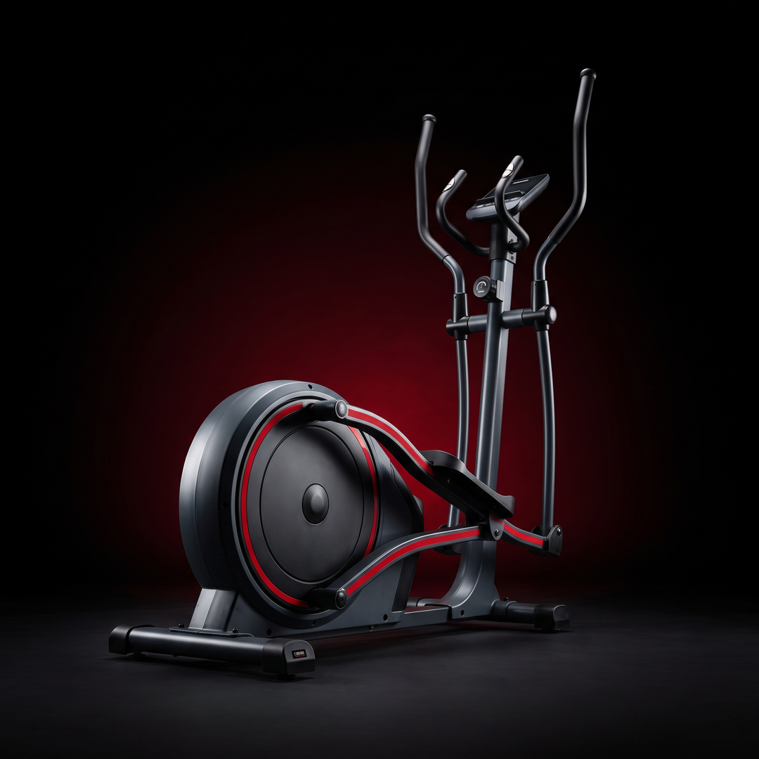 Adjustable Elliptical Training Machine Home Gym Magnetic Drive Quiet Elliptical Cross Trainer Compact Cardio Workout Machine for Home Fitness Strength Recovery
