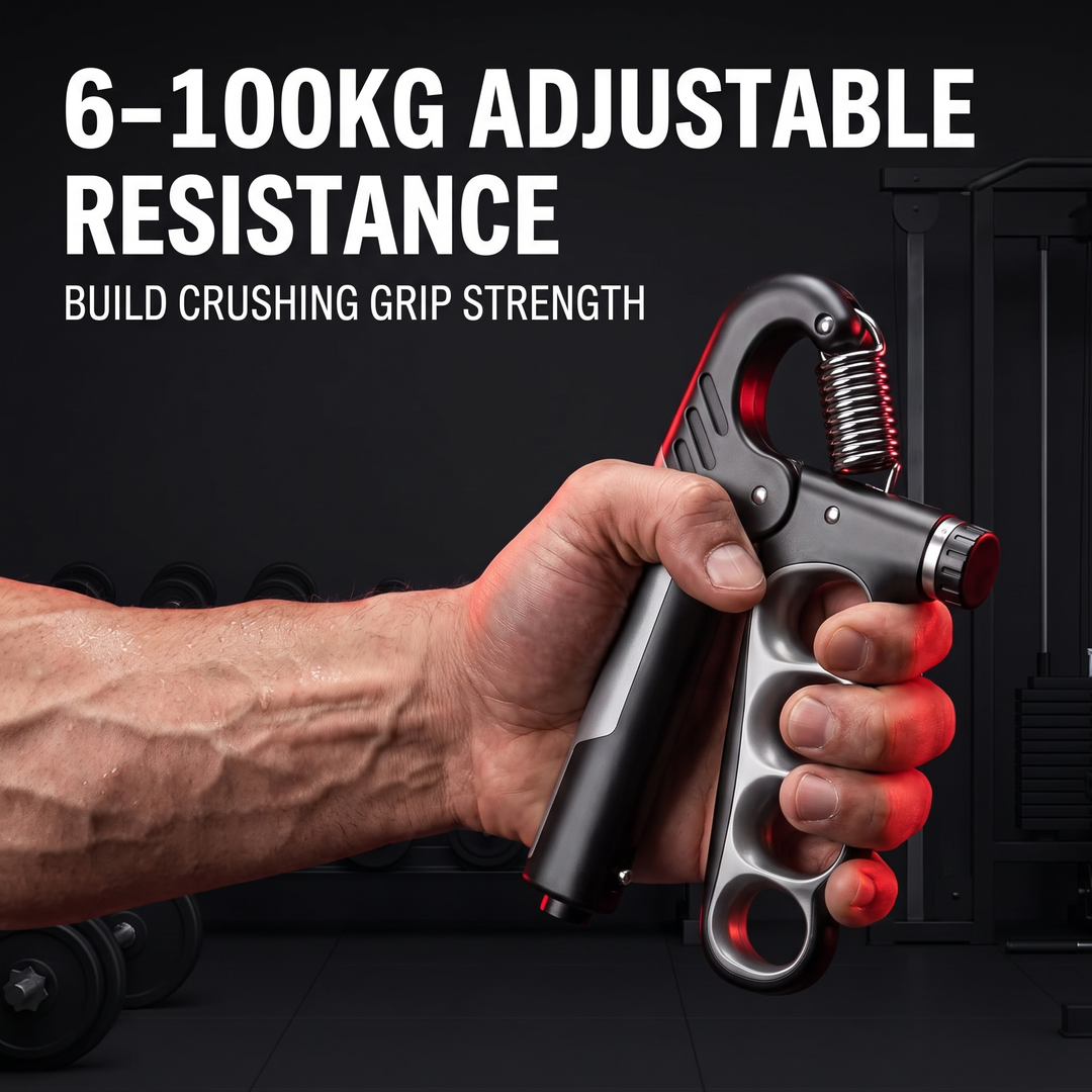 Adjustable Finger and Forearm Strengthener Grip Strength Training Kit Hand Exerciser Rehabilitation Finger Trainer for Home Gym
