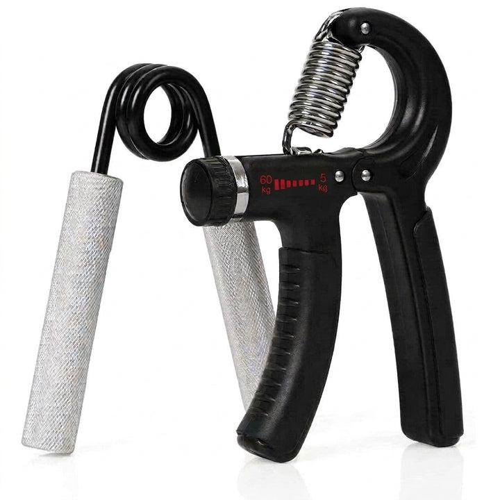Adjustable Hand Grip Strengthener Forearm Finger Trainer Resistance Exercise Tool Rehabilitation Strength Home Gym Workout