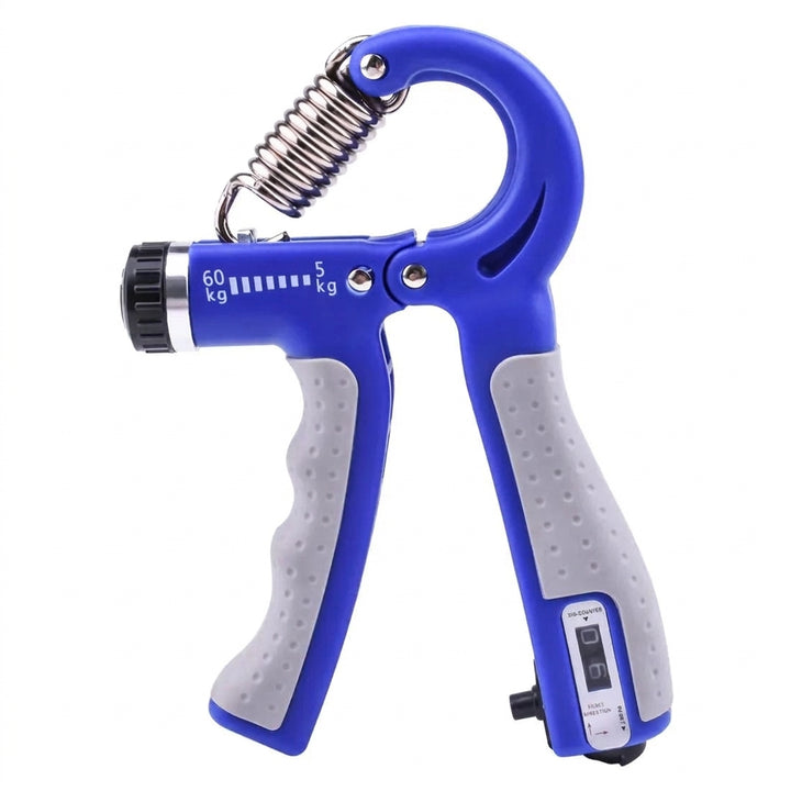 Adjustable Hand Grip Strengthener Forearm Finger Trainer Resistance Exercise Tool Rehabilitation Strength Home Gym Workout