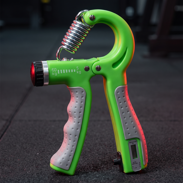 Adjustable Hand Grip Strengthener Forearm Finger Trainer Resistance Exercise Tool Rehabilitation Strength Home Gym Workout