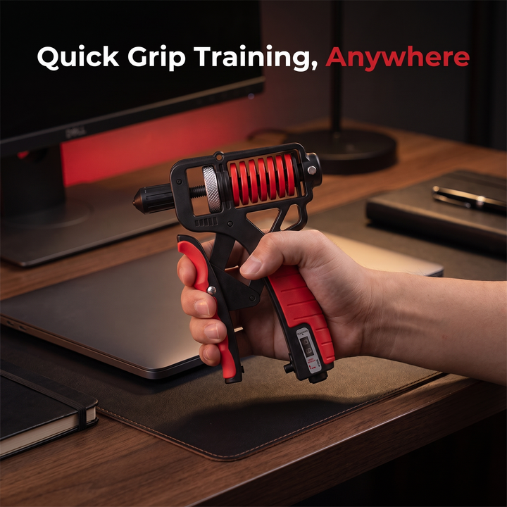 Adjustable Hand Grip Strengthener Wrist Finger Trainer Non-Slip Resistance Hand Exerciser Rehabilitation Strength Training Home Gym Physiotherapy