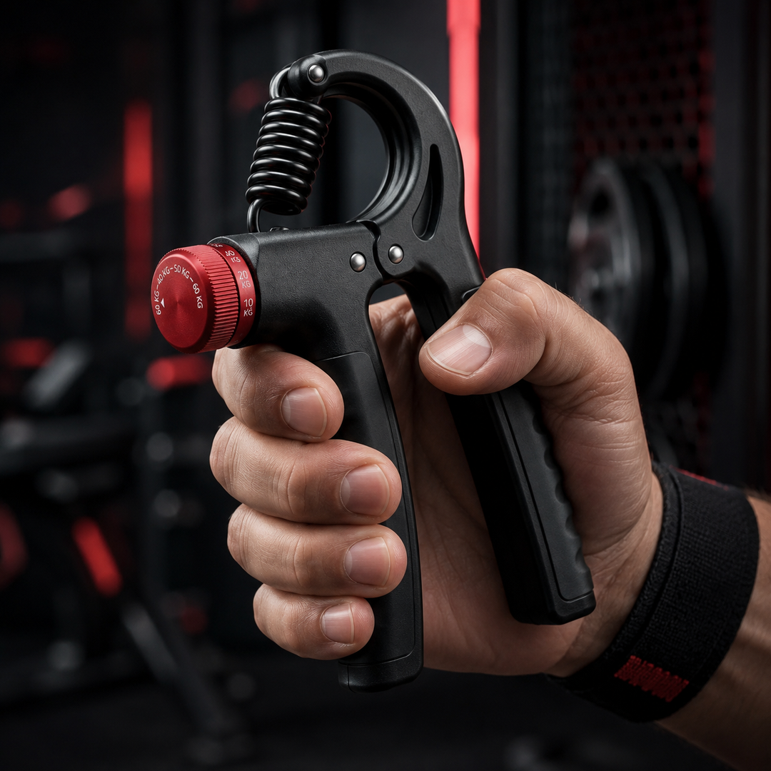 Adjustable Hand Grip Trainer for Grip &amp; Forearm Workouts