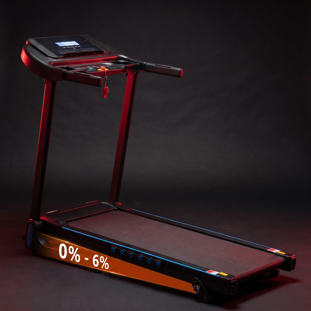 Adjustable Incline Treadmill Auto Foldable 4-in-1 Home Treadmill 350LB Capacity Multi-Layer Belt Walking Running Machine for Home Gym Fitness Training