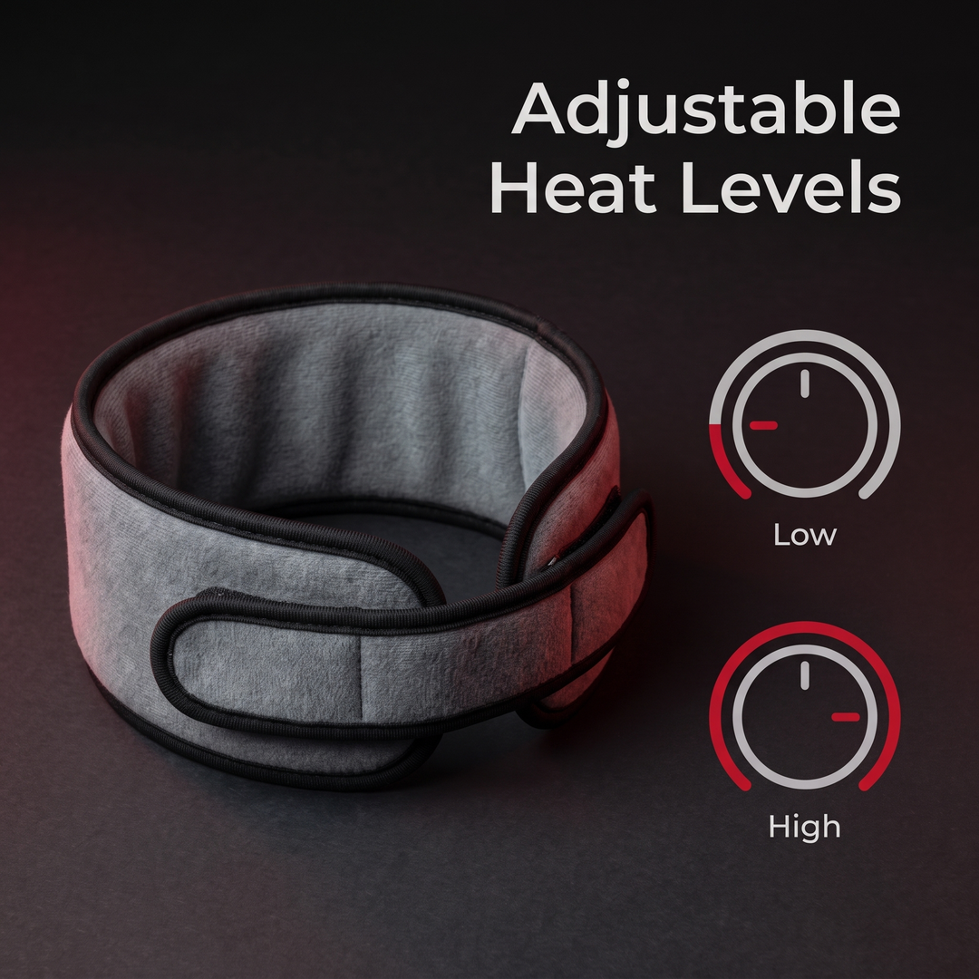 Adjustable Infrared Heating Neck Traction Collar Cervical Support Brace Neck Stretcher for Pain Relief Posture Correction Physiotherapy Recovery Home Use