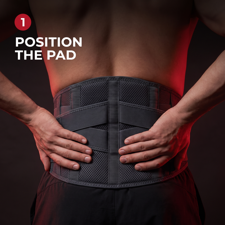 Adjustable Lower Back Brace Lumbar Support Belt with 3D Lumbar Pad for Men and Women Back Pain Relief Sciatica Posture Support