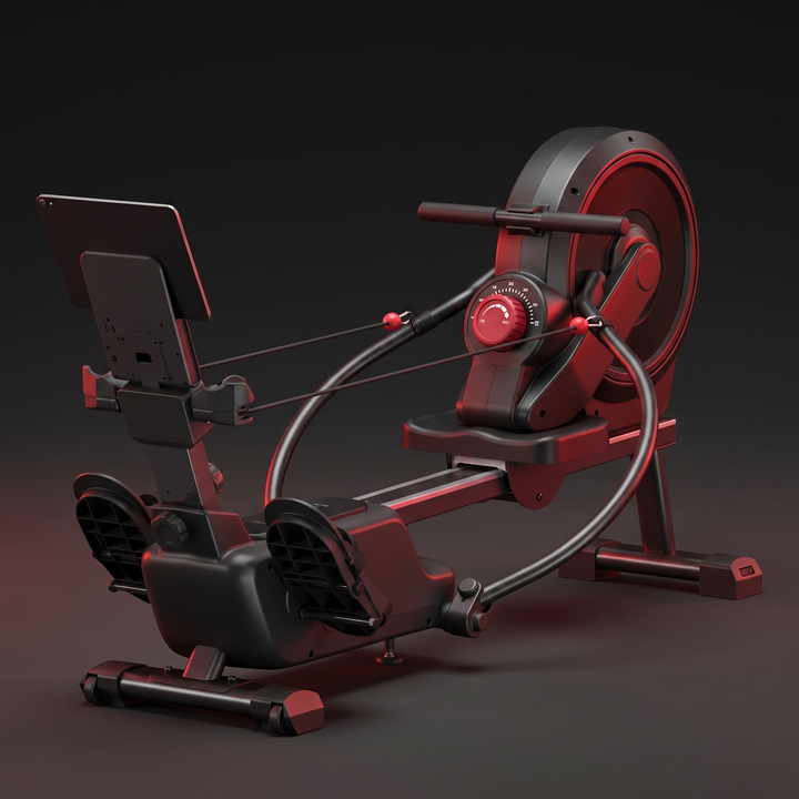 Adjustable Magnetic Rowing Machine 16 Level Resistance Quiet Rower with App Training Home Gym Full Body Cardio Fitness Rowing Machine for Strength Endurance Recovery