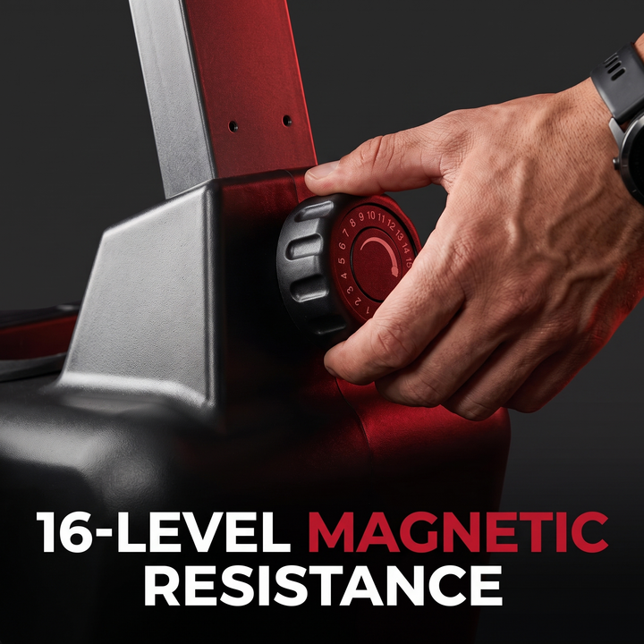 Adjustable Magnetic Rowing Machine 16 Level Resistance Quiet Rower with App Training Home Gym Full Body Cardio Fitness Rowing Machine for Strength Endurance Recovery