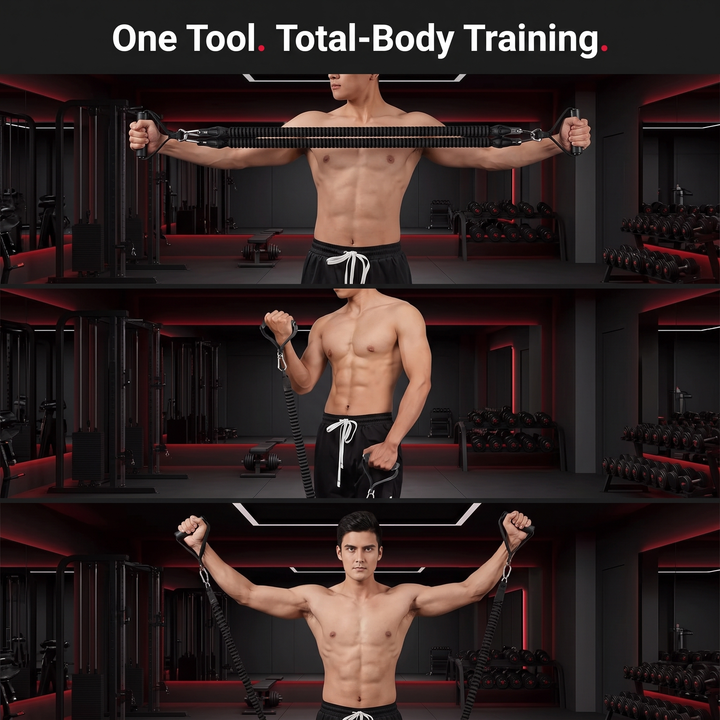 Adjustable Multifunctional Pedal Resistance Trainer Sit Up Bar Core Ab Workout Pull Exerciser Home Gym Strength Training Fitness Equipment
