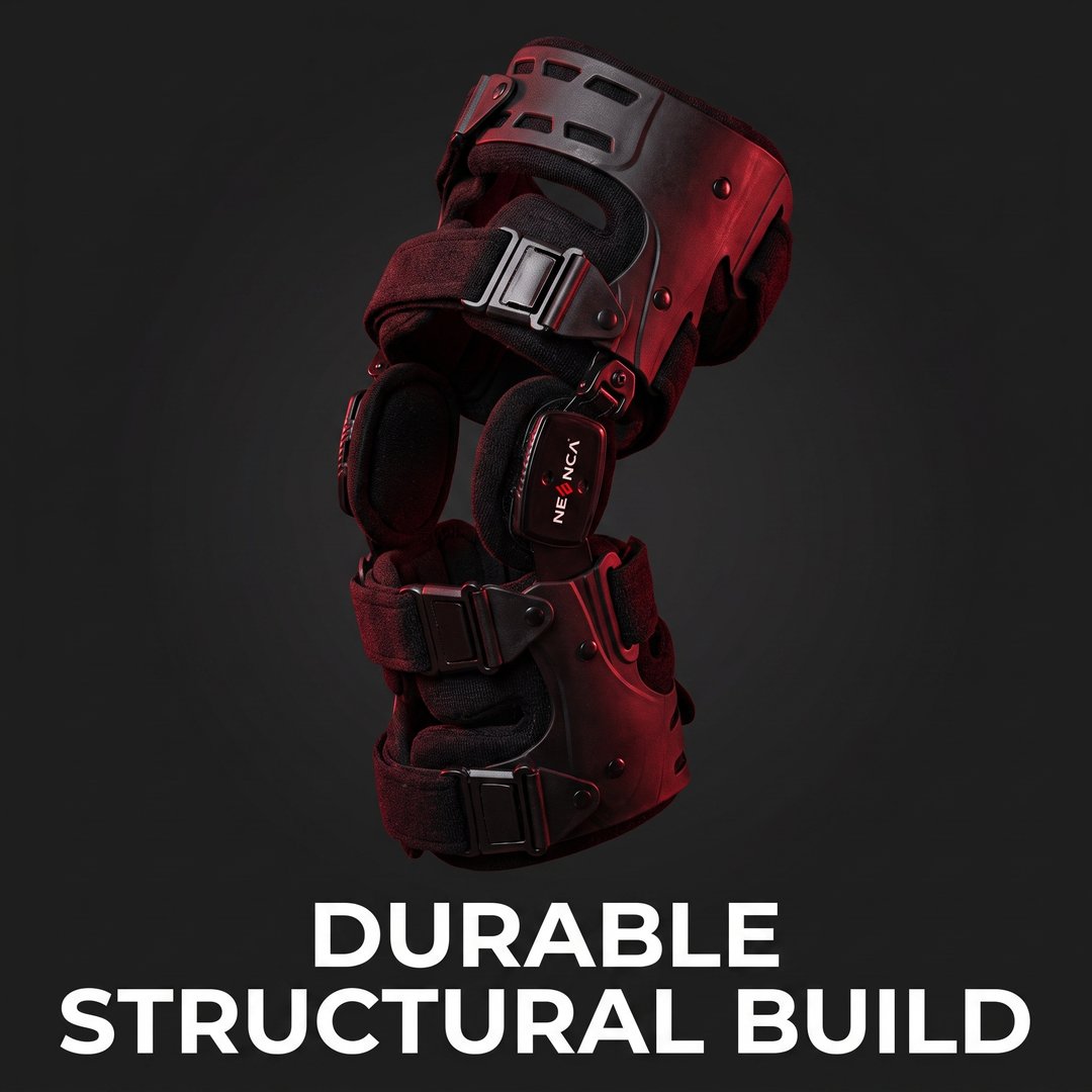 Adjustable OA Unloader Knee Brace Joint Support Patella Stabiliser for ACL Meniscus Injury Pain Relief Rehabilitation Knee Support for Men Women Home Gym