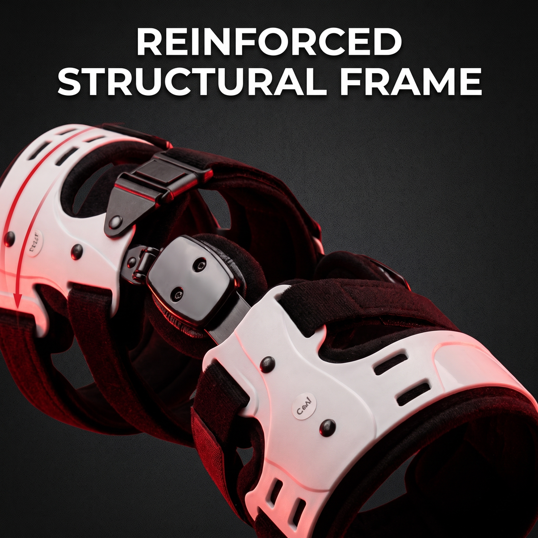 Adjustable OA Unloader Knee Brace Osteoarthritis Knee Support Joint Pain Relief Cartilage Degeneration Knee Stabiliser Lightweight Rehabilitation Brace