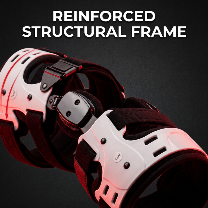 Adjustable OA Unloader Knee Brace Osteoarthritis Knee Support Joint Pain Relief Cartilage Degeneration Knee Stabiliser Lightweight Rehabilitation Brace