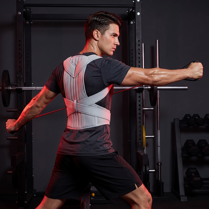 Adjustable Posture Corrector Full Back Brace Shoulder Straightener Support Brace for Men and Women Posture Improvement Back Relief Home and Office Use
