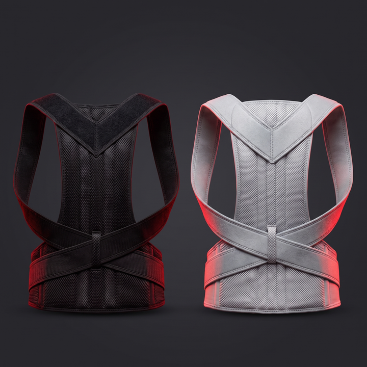 Adjustable Posture Corrector Full Back Brace Shoulder Straightener Support Brace for Men and Women Posture Improvement Back Relief Home and Office Use