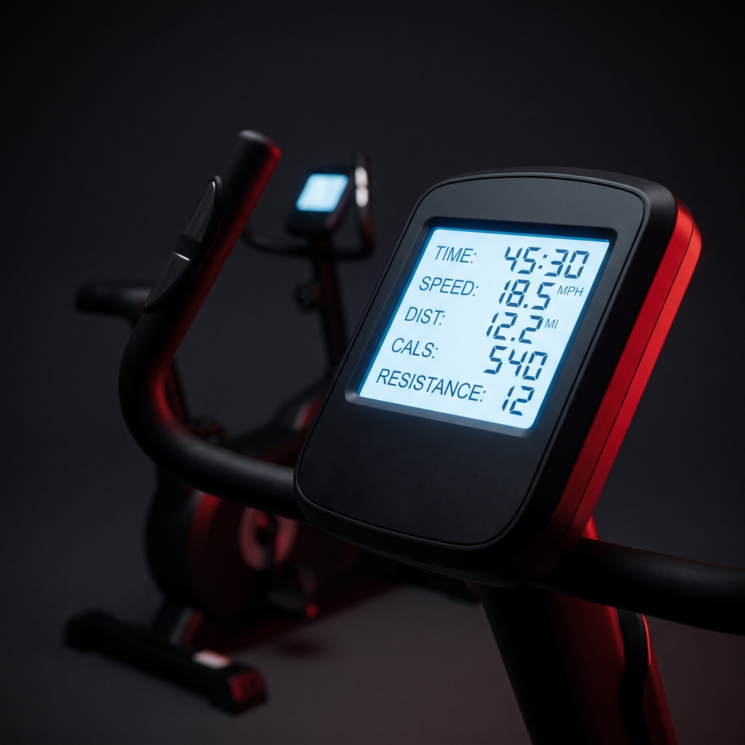 Adjustable Recumbent Exercise Bike Bluetooth Smart Stationary Bike LCD Display Heart Rate Monitor Handlebars Home Gym Cardio Fitness Bike for Low Impact Training Recovery