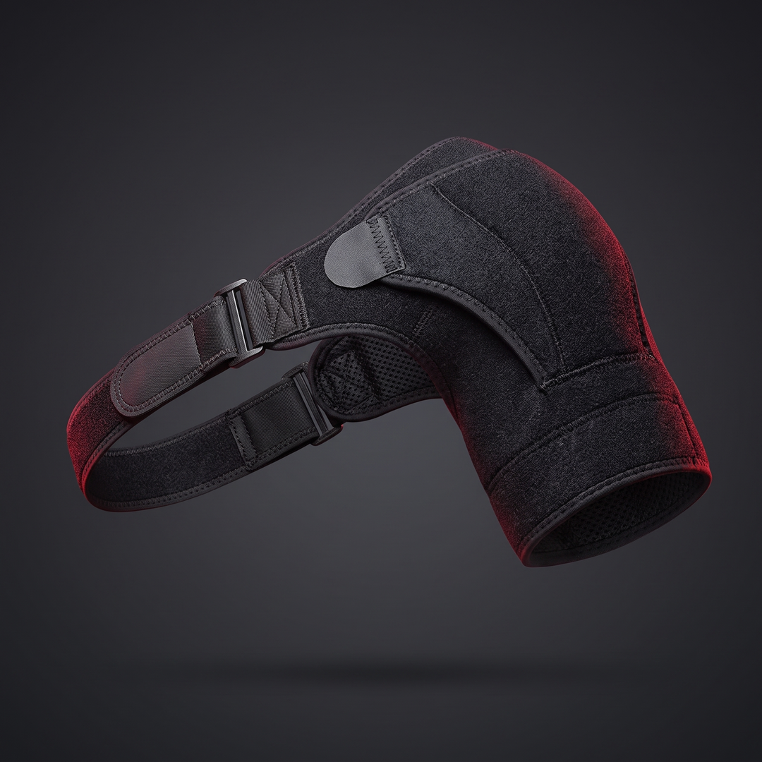 Adjustable Shoulder Brace with Pressure Pad Unisex Left Right Shoulder Support Strap for Injury Recovery Stability Pain Relief Home Gym