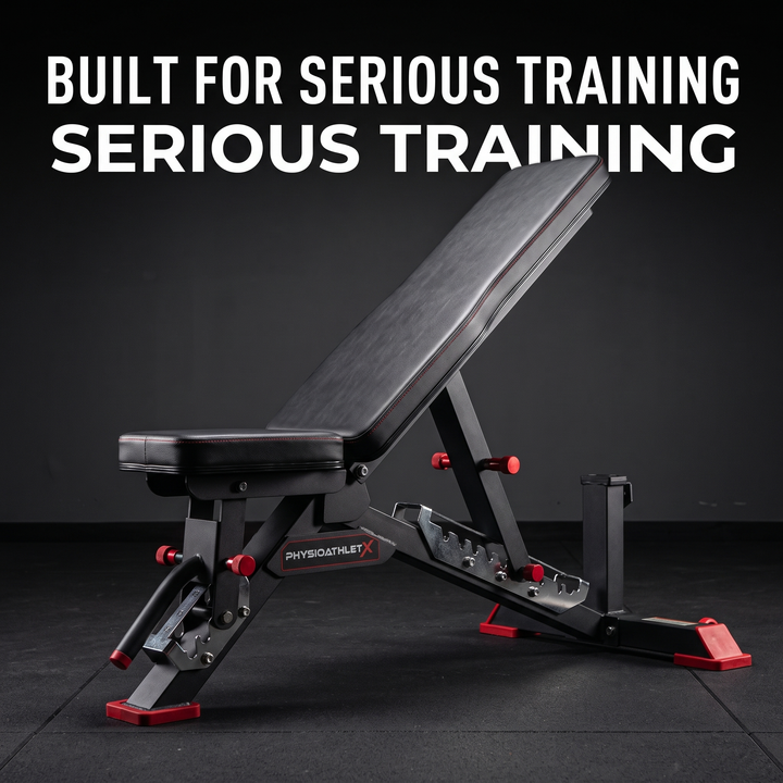 Adjustable Weight Bench Multi-Angle Incline Decline Flat Bench Press Home Gym Strength Training Workout Bench Commercial Grade Fitness Bench for Full Body Exercise