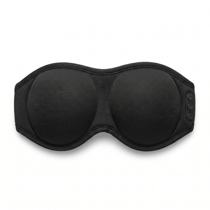Bluetooth Sleep Mask Wireless Sleeping Headphones 3D Eye Mask Adjustable Blindfold Headset for Men Women Home Rest Recovery