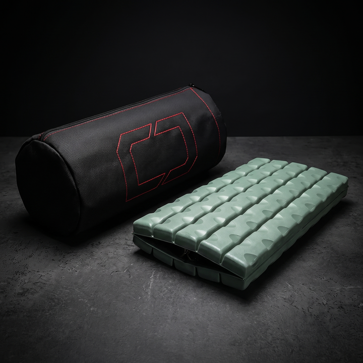 Collapsible Foam Roller Travel Muscle Recovery Roller Back Massager Deep Tissue Massage Roller Portable Foam Roller for Pain Relief Home Gym Workout