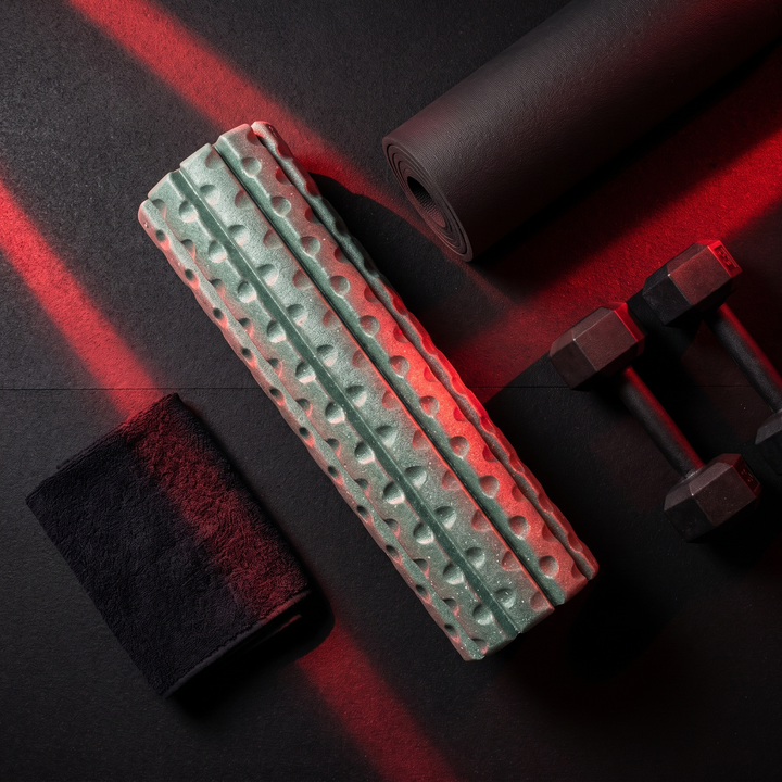 Collapsible Foam Roller Travel Muscle Recovery Roller Back Massager Deep Tissue Massage Roller Portable Foam Roller for Pain Relief Home Gym Workout