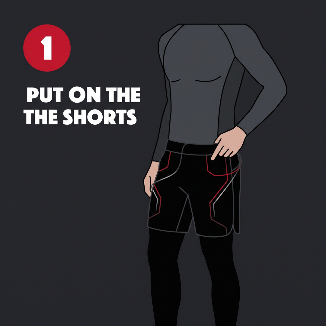 EMS Muscle Stimulation Shorts Microcurrent Leg Toning Pants Intelligent Glute Trainer Recovery Leggings for Home Gym Fitness Rehabilitation