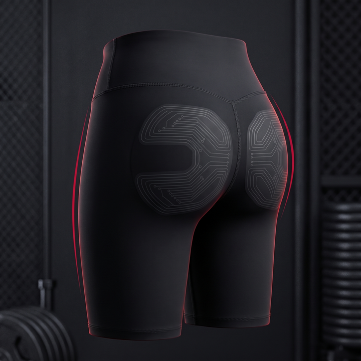 EMS Muscle Stimulation Shorts Microcurrent Leg Toning Pants Intelligent Glute Trainer Recovery Leggings for Home Gym Fitness Rehabilitation