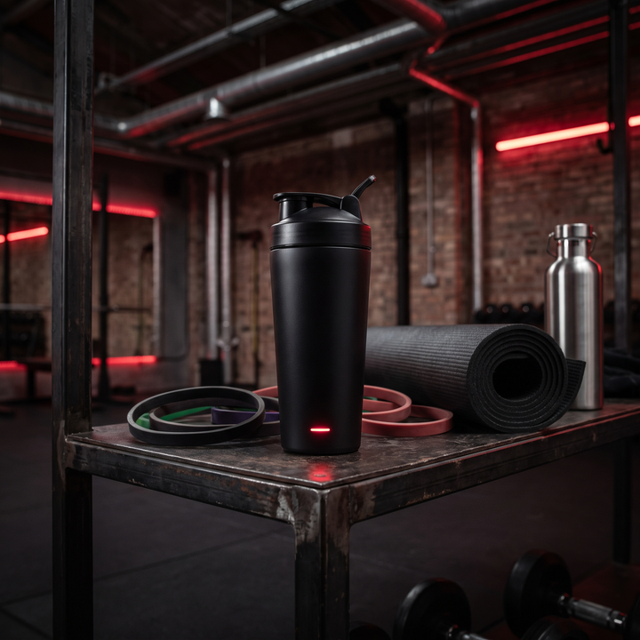 Electric Protein Shaker Bottle 650ml Automatic Mixing Cup Blender Bottle for Gym Fitness Workout Protein Powder Smoothie Milk Coffee Home Outdoor Use