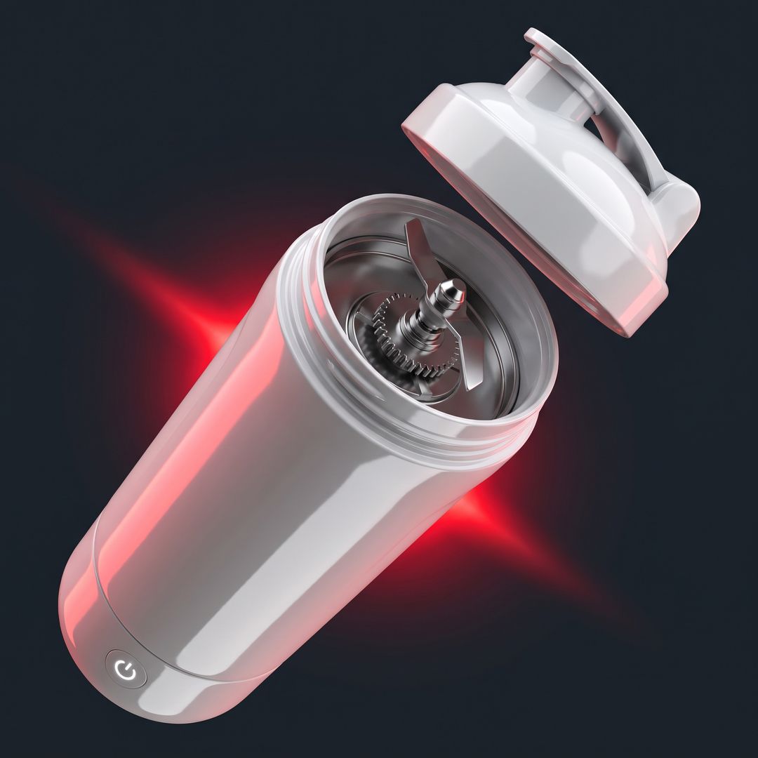 Electric Protein Shaker Bottle 650ml Automatic Mixing Cup Blender Bottle for Gym Fitness Workout Protein Powder Smoothie Milk Coffee Home Outdoor Use