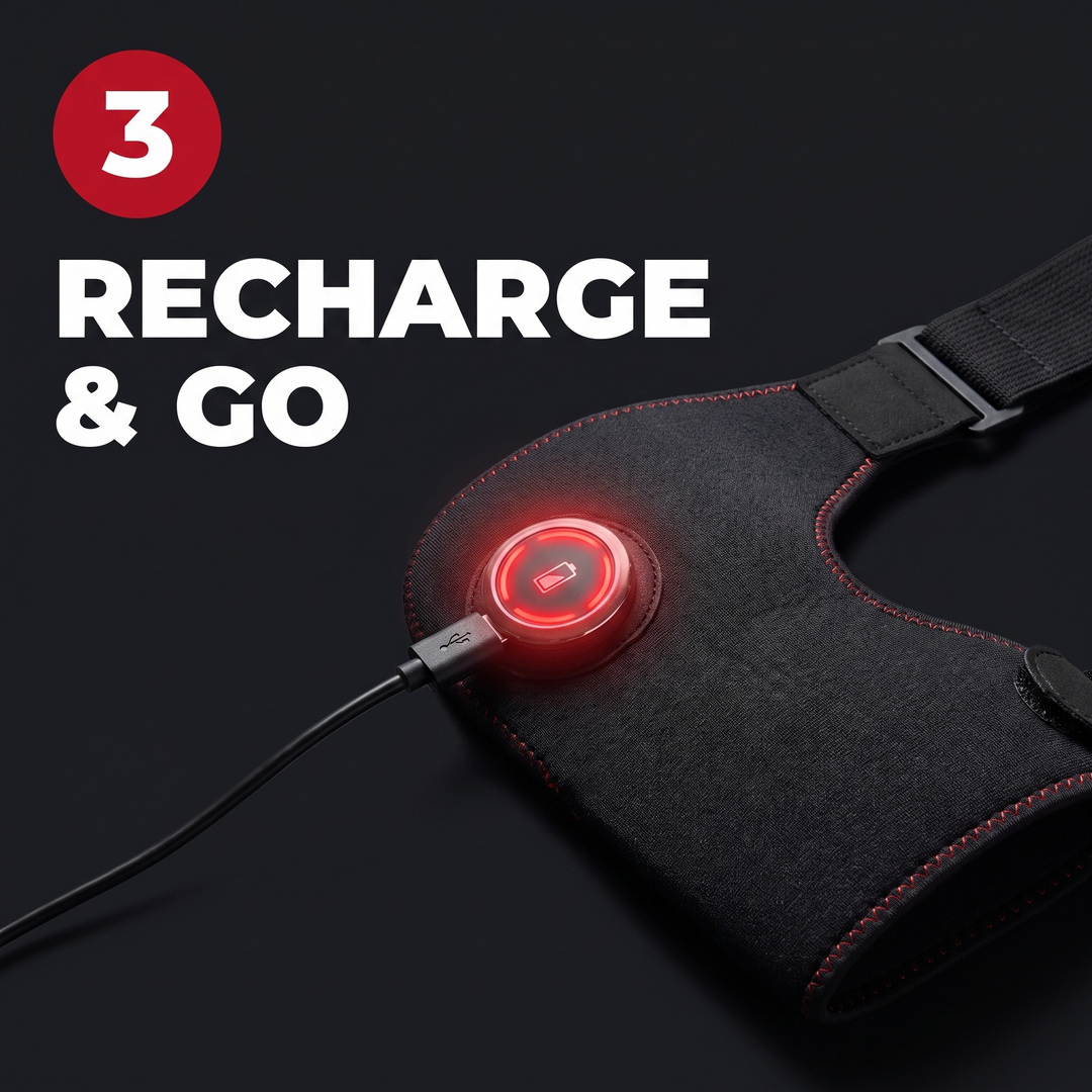 Electric Shoulder Massager Heating Vibration Massage Belt Shoulder Brace Wrap Pad Rechargeable Wireless Relief Support for Home Use