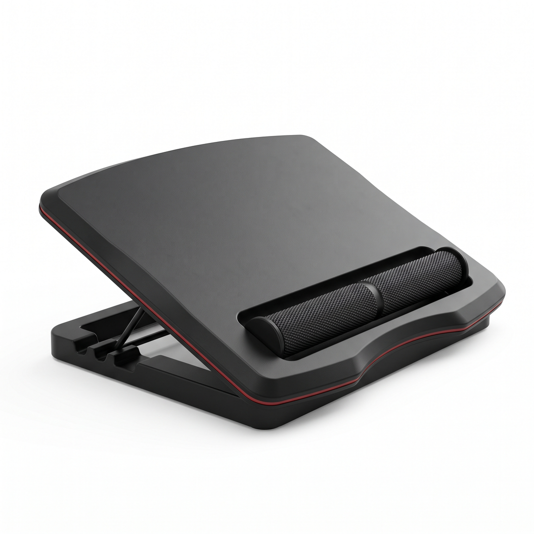 Ergonomic Adjustable Under Desk Foot Rest 2-in-1 Footrest for Home Office Chair Support Lumbar Back Knee Comfort Posture Aid