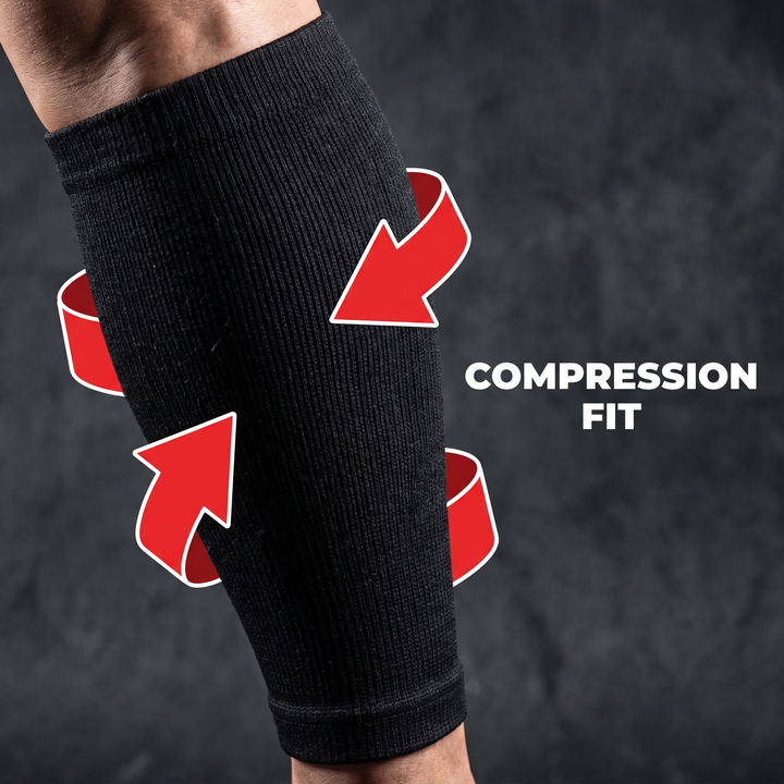 Ergonomic Calf Compression Sleeves Men Women Leg Compression Sleeve Footless Support Socks Shin Splint Varicose Vein Relief Pair