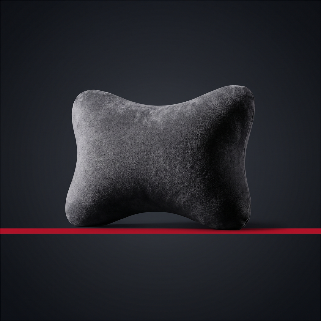 Ergonomic Car Neck Pillow Memory Foam Headrest Cushion Lumbar Back Support Breathable Seat Pillow Stress Relief Travel Cushion