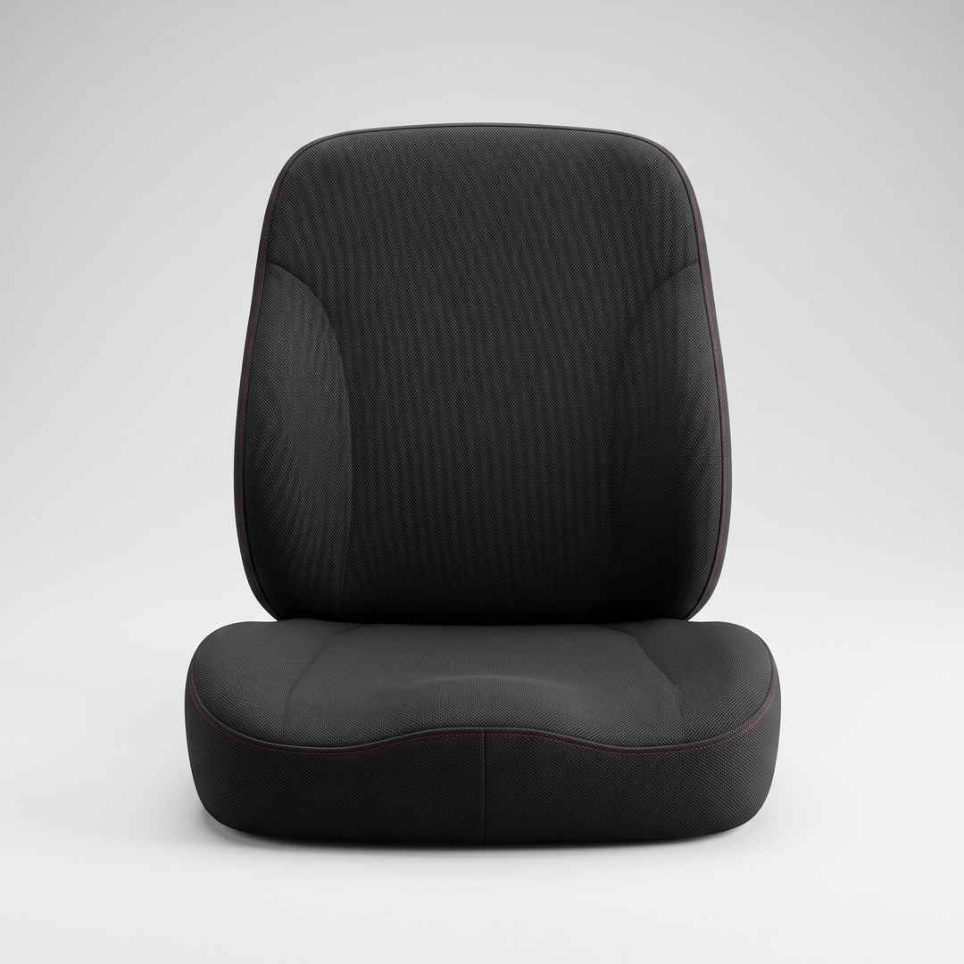 Ergonomic Lumbar Support Seat Cushion with Backrest Memory Foam Chair Cushion for Office Home Study Posture Support Coccyx Relief Cushion for Long Sitting