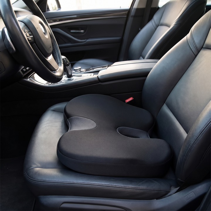 Ergonomic Memory Foam Seat Cushion for Car Office Chair Home Chair Hip Pain Relief Posture Support Comfortable Cushion for Long Sitting